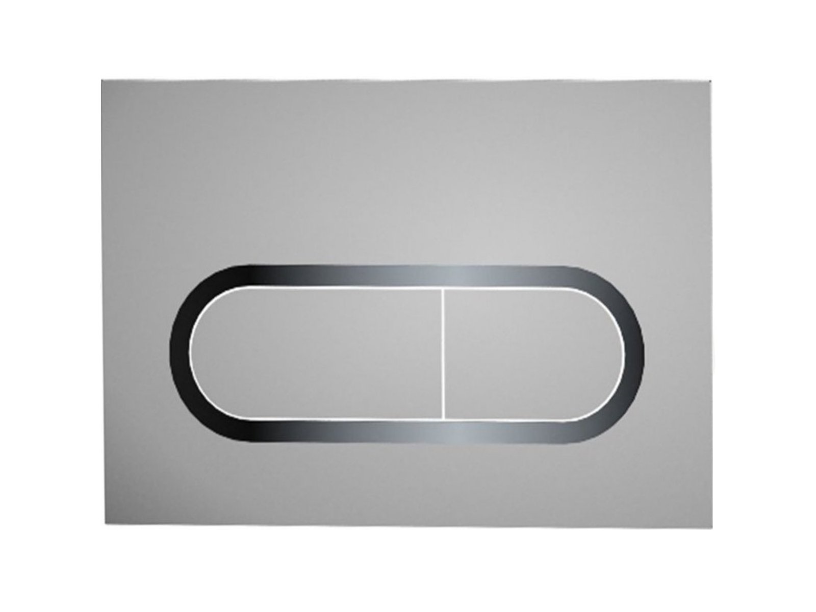 Ravak Chrome splachovacie tlačidlo do toalety saténová X01454