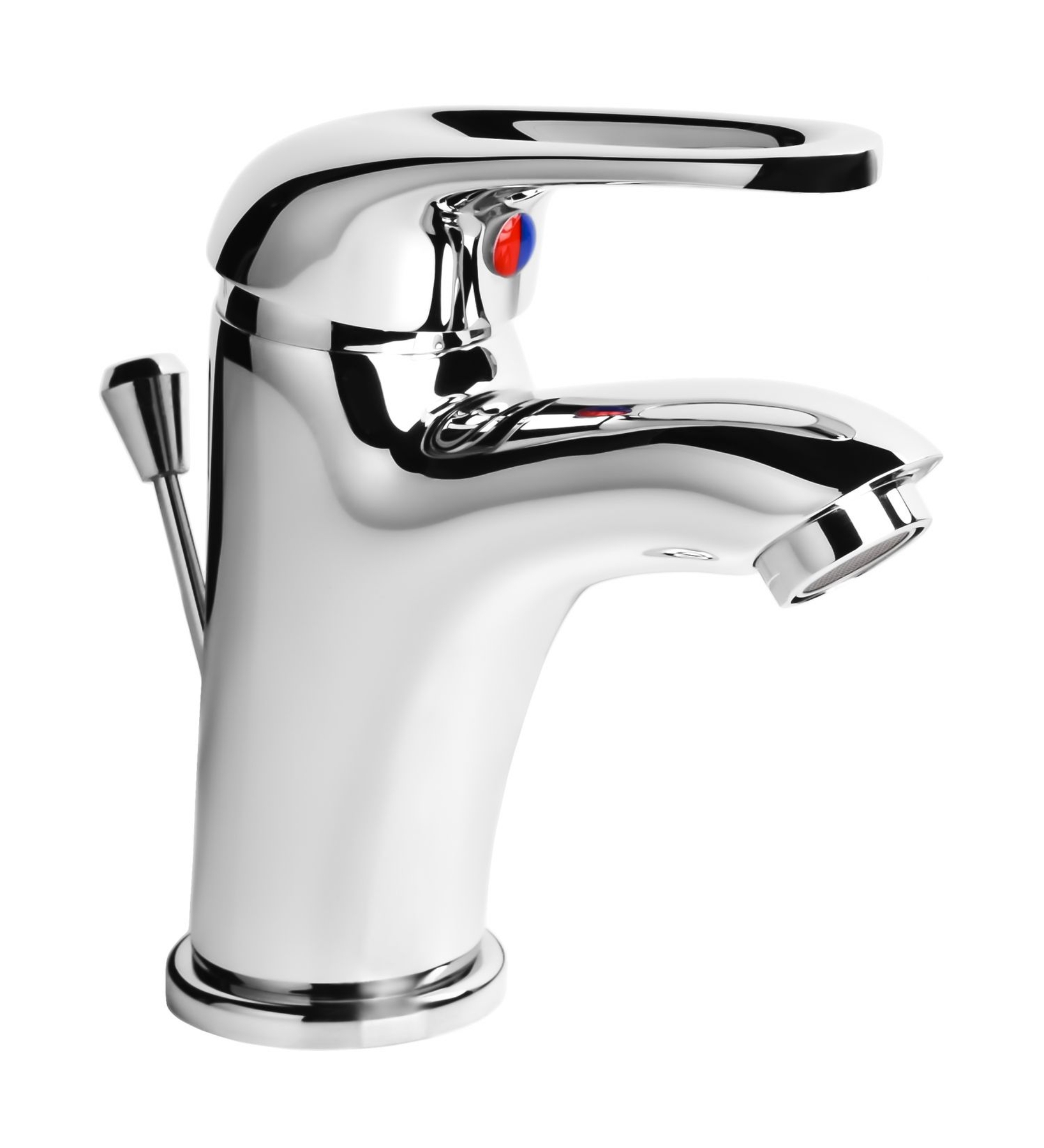 Deante Funkia umývadlová batéria stojanková chrómová BEF021M