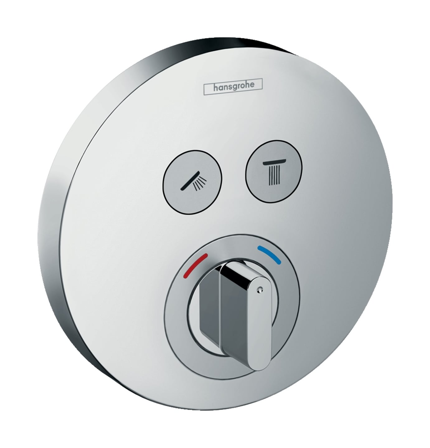 Hansgrohe ShowerSelect vaňová/sprchová batéria podomietková chrómová 15748000