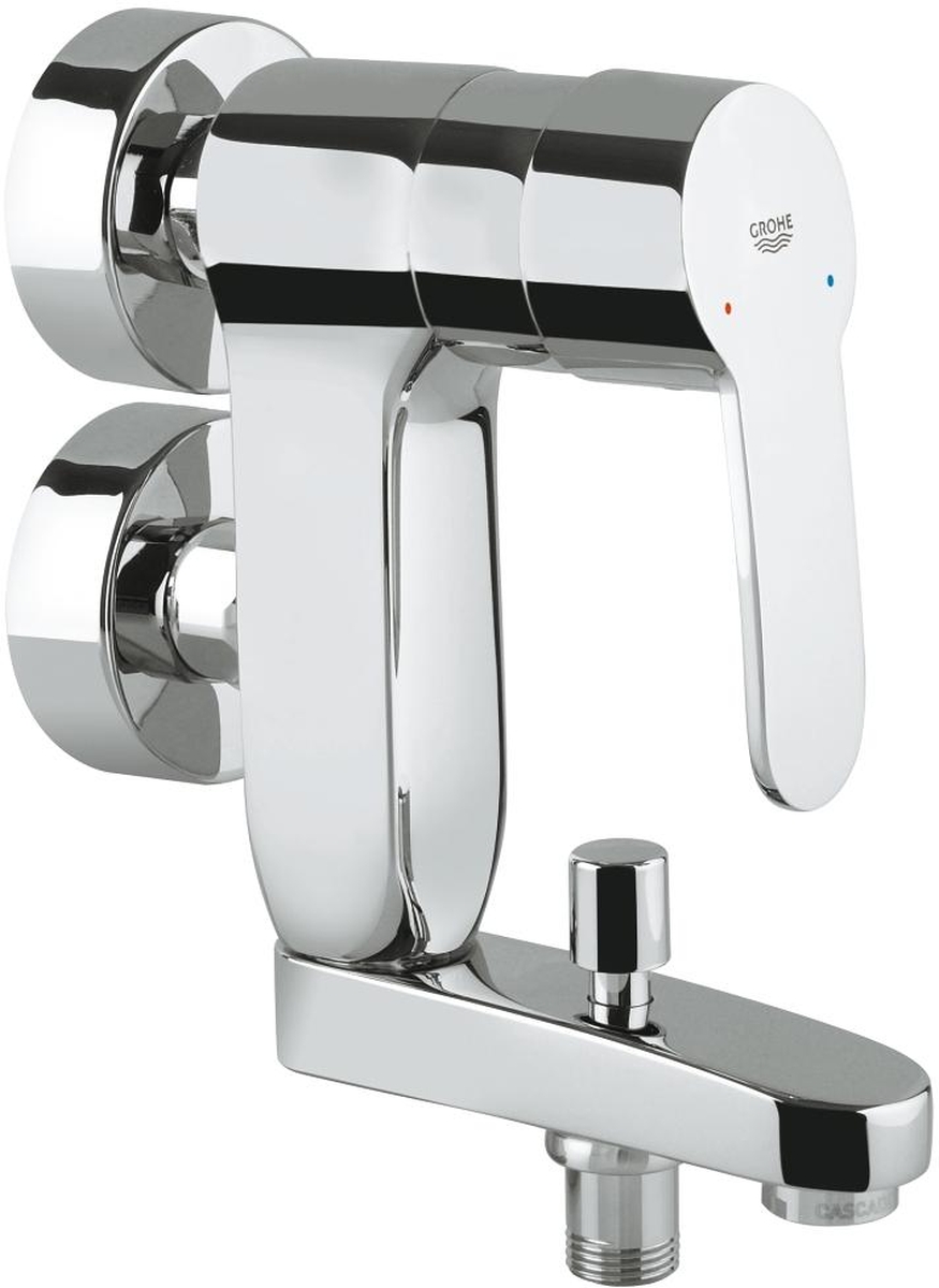 Grohe Eurostyle Cosmopolitan vaňová/sprchová batéria nástenná StarLight Chrome 23301000