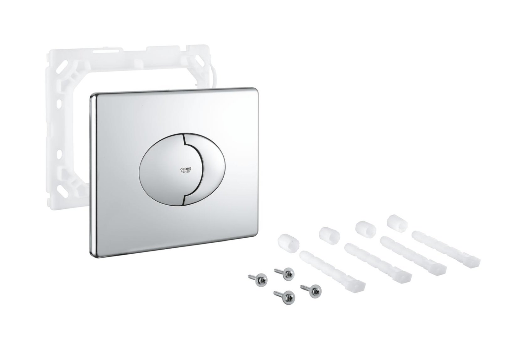 Grohe Skate splachovacie tlačidlo do toalety StarLight Chrome 42305000