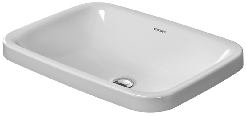 Duravit DuraStyle umývadlo 60x43 cm obdĺžnik vstavané umývadlo biela 0372600000