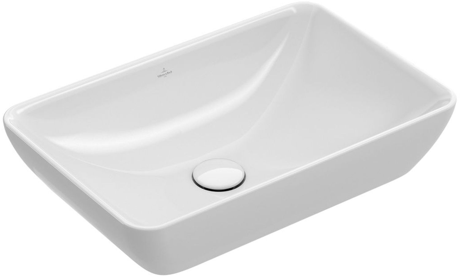 Villeroy & Boch Venticello umývadlo 55x36 cm obdĺžnik vstavané umývadlo biela 41135501