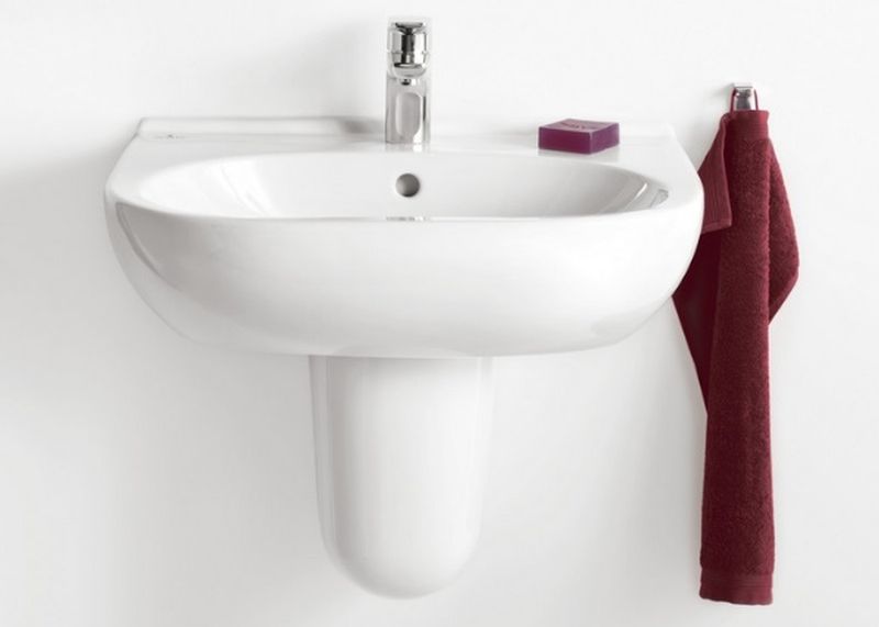 Villeroy & Boch O.Novo umývadlový polostĺp biela 526600R1