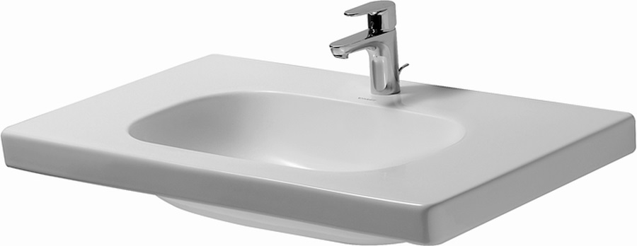 Duravit D-Code umývadlo 85x48 cm obdĺžnik klasické umývadlo biela 03528500002