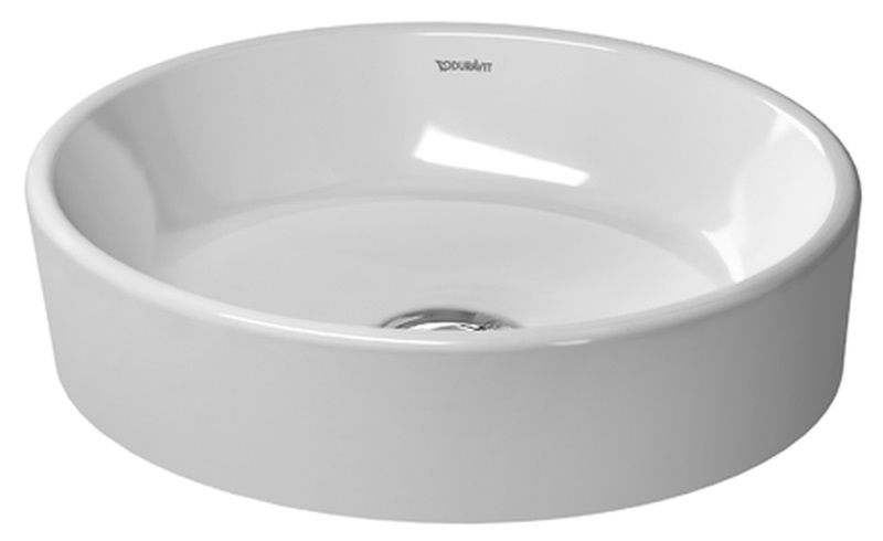 Duravit Starck 2 umývadlo 43.5x39.5 cm oválny pultové umývadlo biela 23214400001