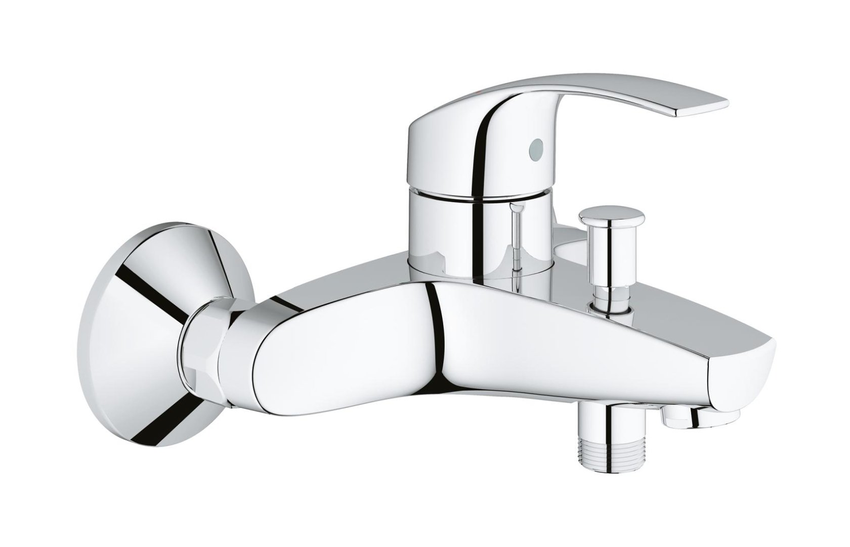 Grohe Eurosmart vaňová/sprchová batéria nástenná StarLight Chrome 33300002