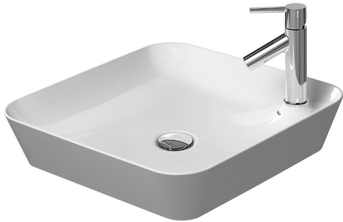 Duravit Cape Cod umývadlo 46x46 cm štvorec pultové umývadlo biela 2340460000