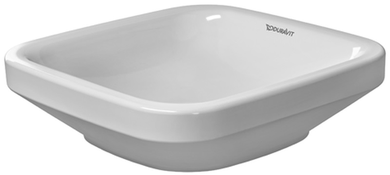 Duravit DuraStyle umývadlo 43x43 cm štvorec pultové umývadlo biela 0349430000