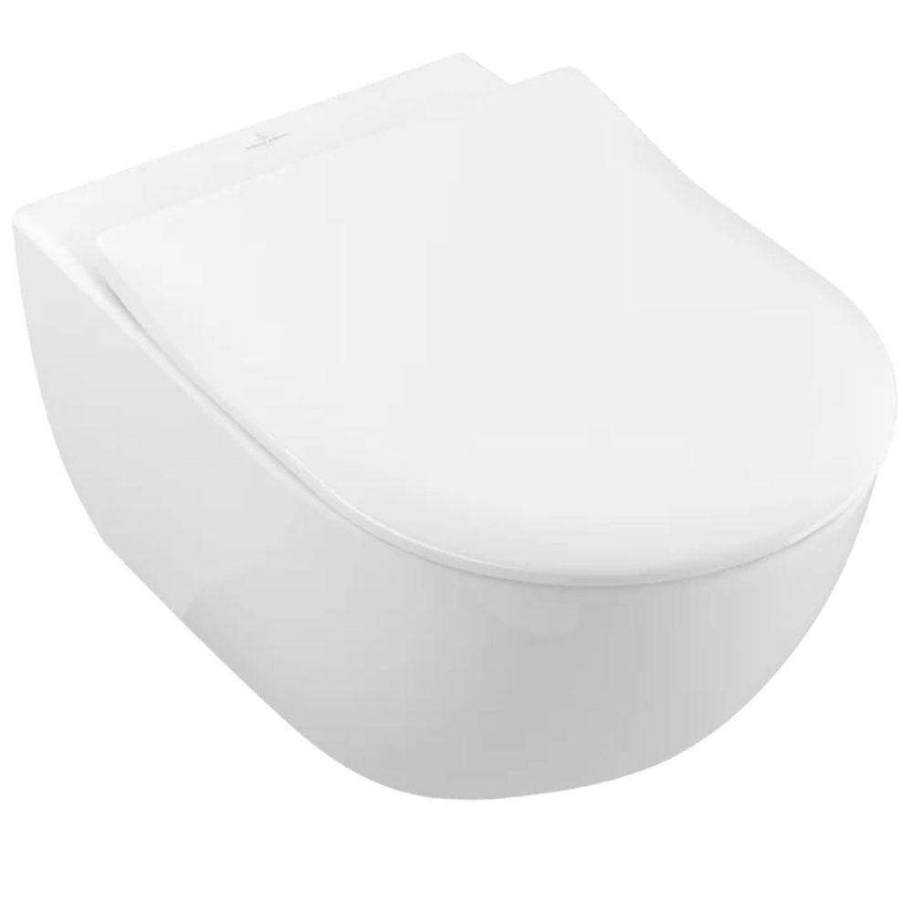 Villeroy & Boch Subway 2.0 súprava combi-pack s doskou závesné áno biela 5614R2R1