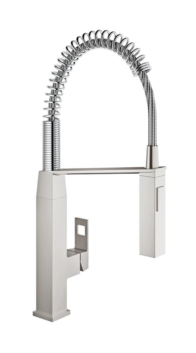 Grohe Eurocube kuchynská batéria stojánková SuperSteel 31395DC0