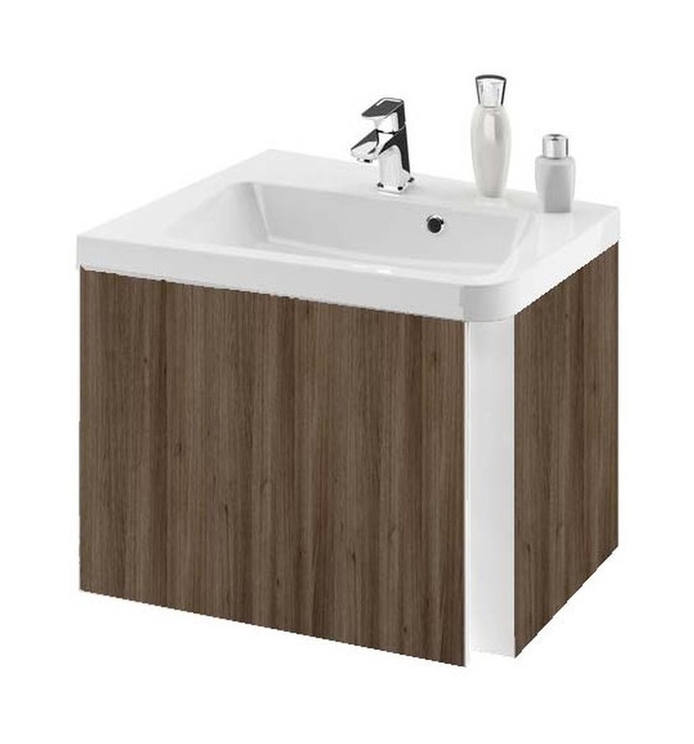 Ravak 10° skrinka 65x53.5x50 cm závesné pod umývadlo orech X000000747