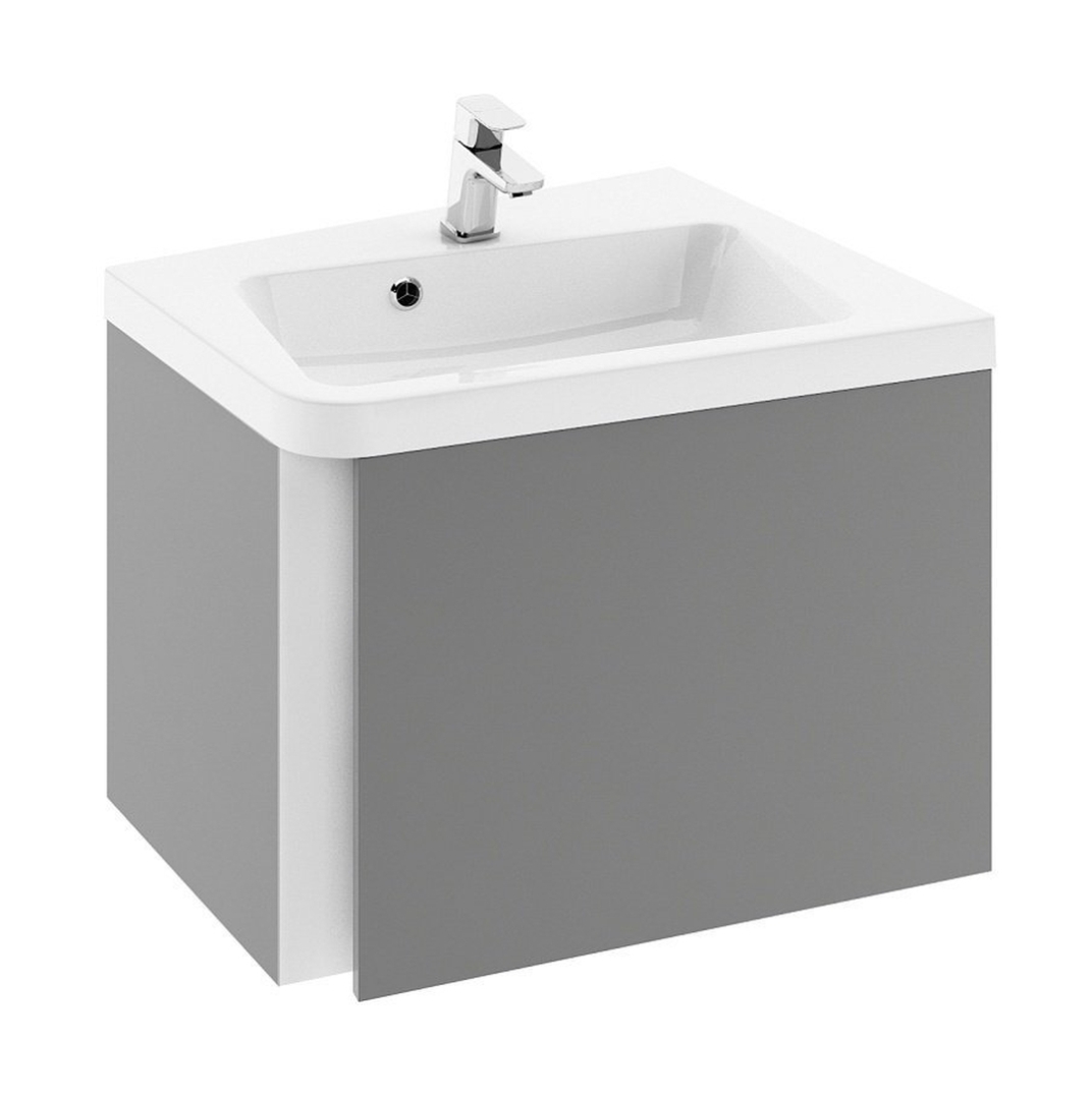 Ravak 10° skrinka 65x53.5x50 cm závesná kúpeľňová skrinka pod umývadlo X000000749