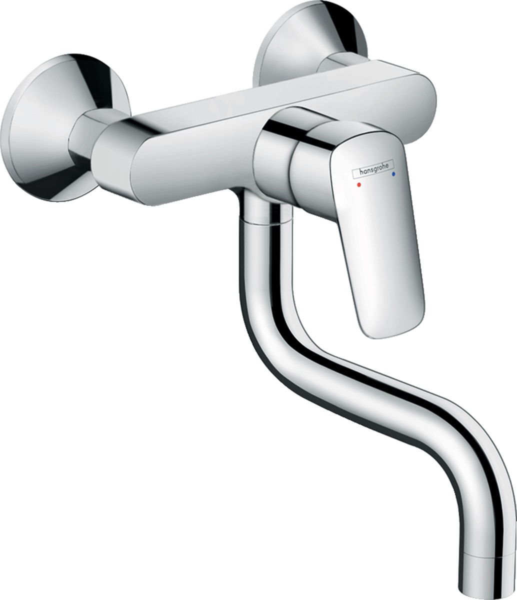 Hansgrohe Logis kuchynská batéria nástenná chrómová 71836000