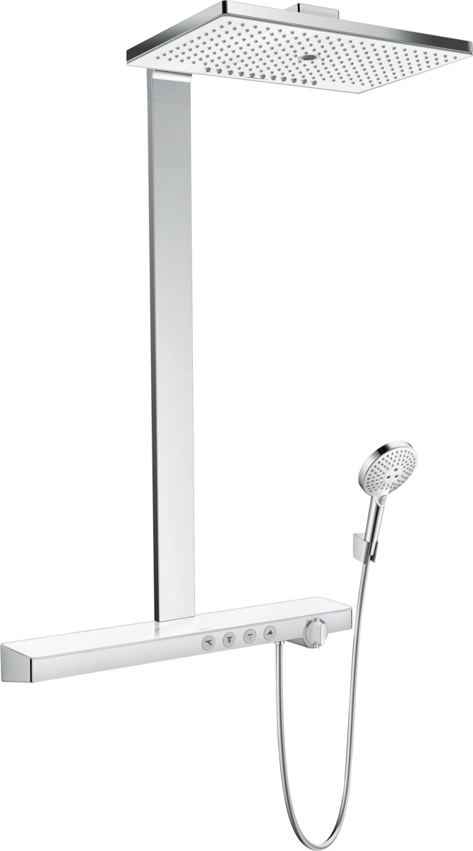 Hansgrohe Rainmaker Select sprchová súprava nástenná s termostatom chrómová-biela 27029400
