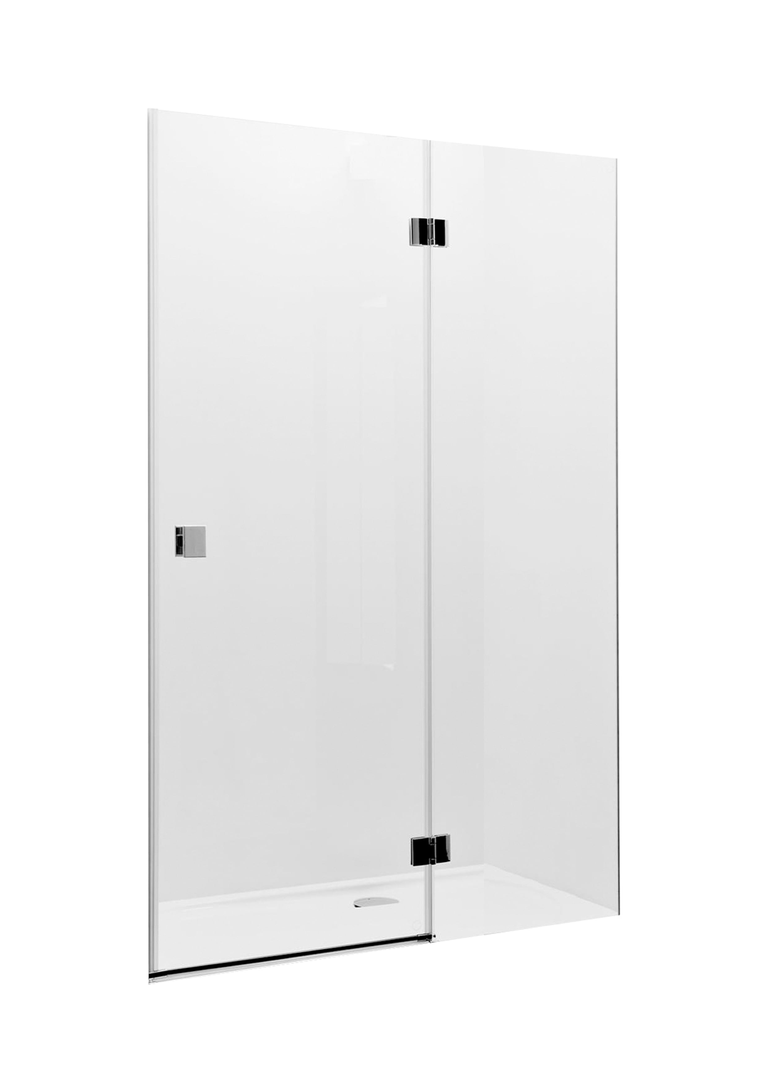 Roca Metropolis sprchové dvere 100 cm výklopné chróm lesklá/priehľadné sklo AMP3410012M