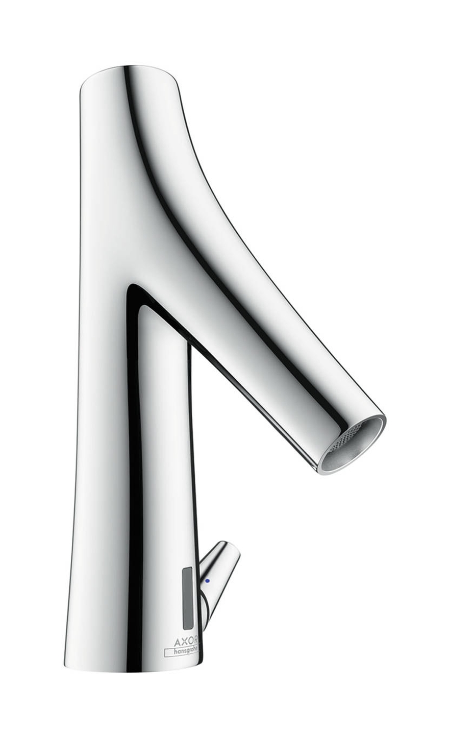 Axor Starck Organic umývadlová batéria stojanková elektronická chrómová 12171000