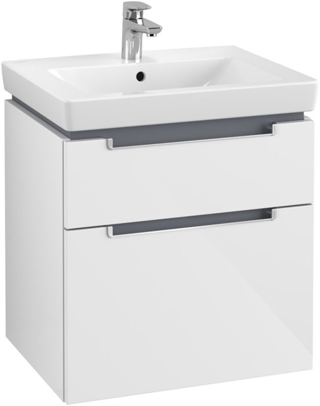 Villeroy & Boch Subway 2.0 skrinka 58.7x45.4x59 cm závesné pod umývadlo biela A90900DH