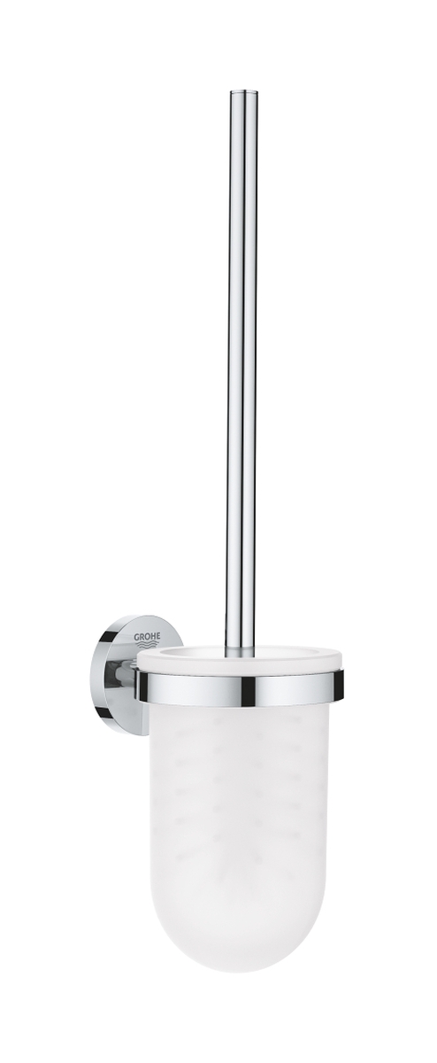 Grohe Essentials toaletná kefa priskrutkované StarLight Chrome 40374001