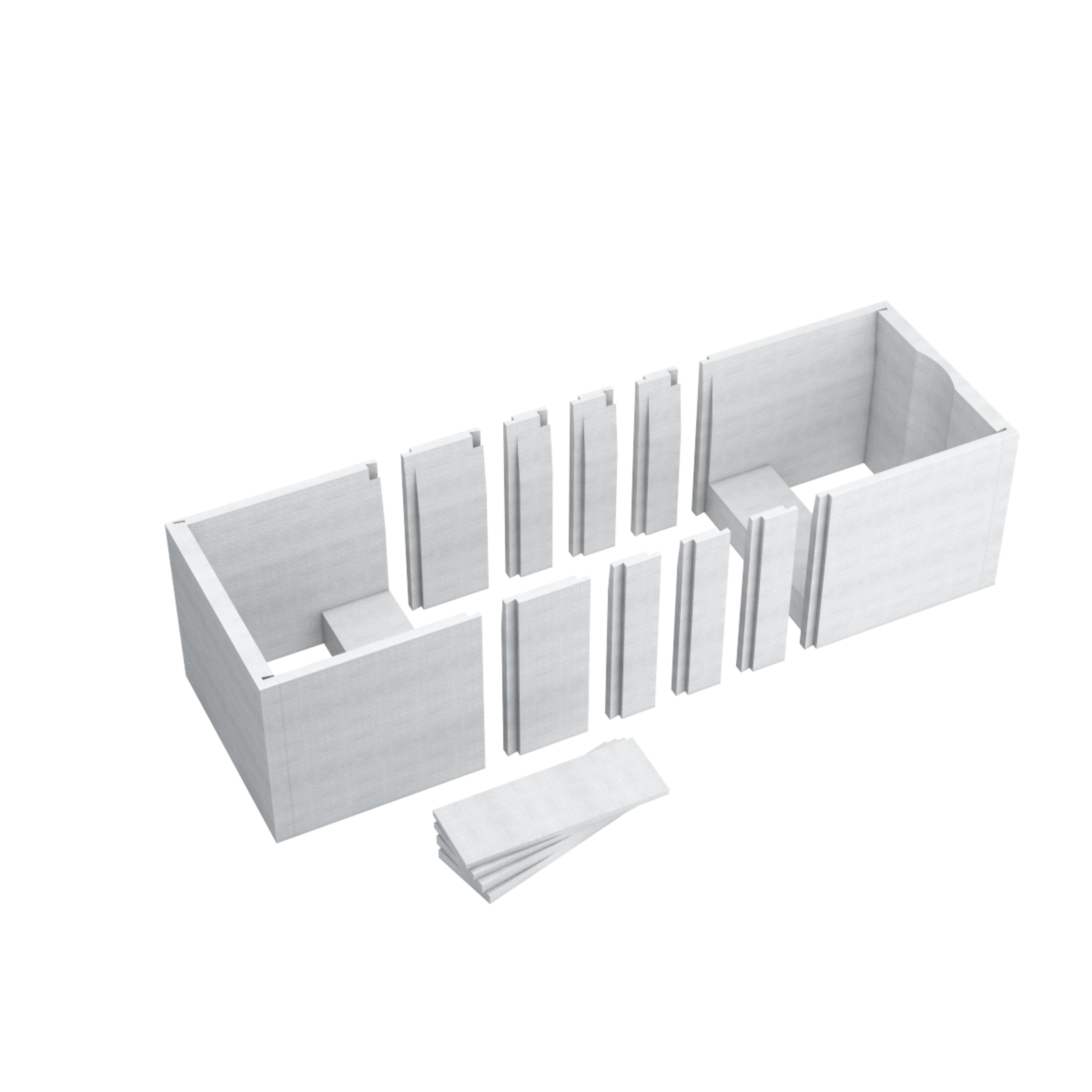 Schedpol Stabilsound polystyrénový nosič 1.028/W