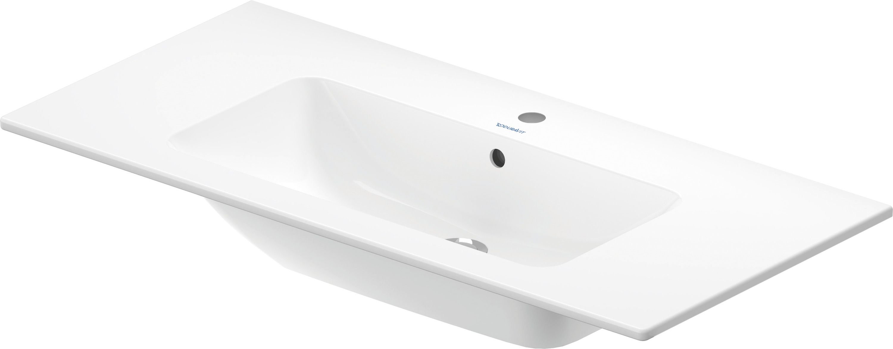 Duravit ME by Starck umývadlo 103x49 cm obdĺžnik klasické umývadlo-umývadlo na nábytok-umývadlo s doskou biela 2336100000