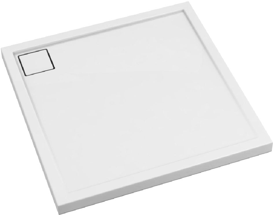 Schedpol Omega štvorcová sprchová vanička 90x90 cm biela 3.0452