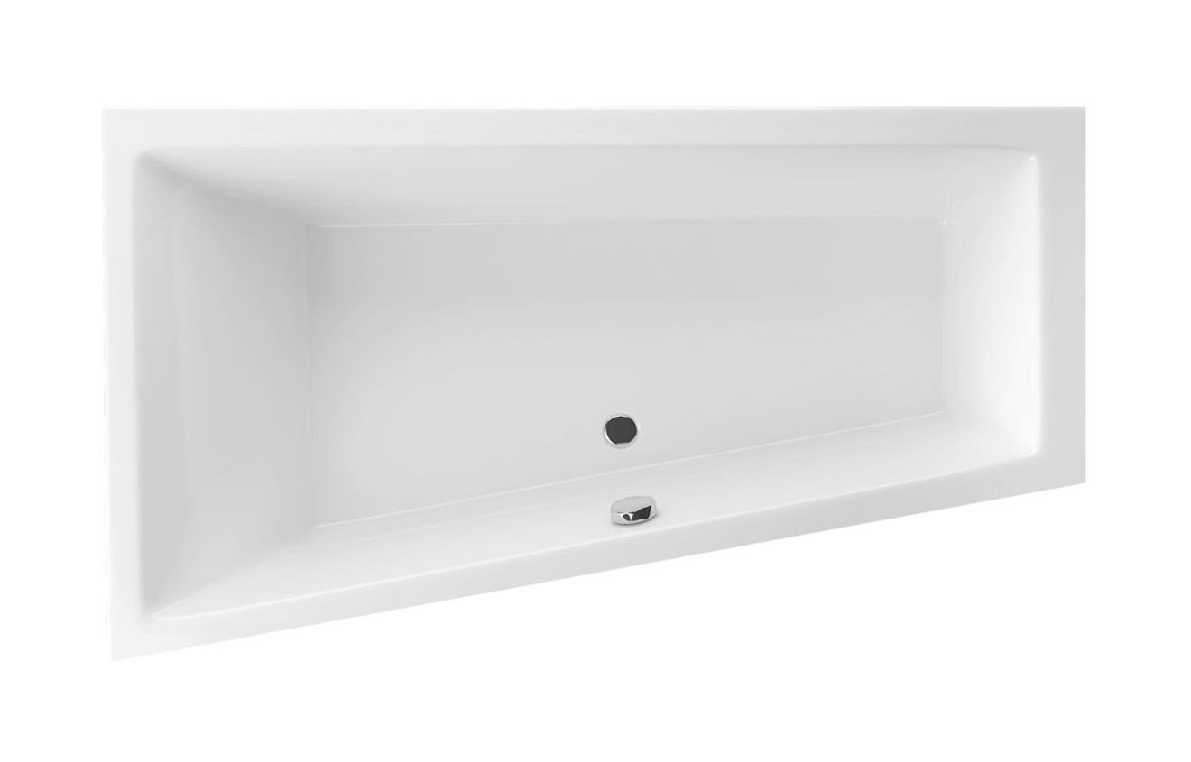 Excellent M-Sfera rohová vaňa 160x95 cm ľavostranné WAEX.MSL16WH