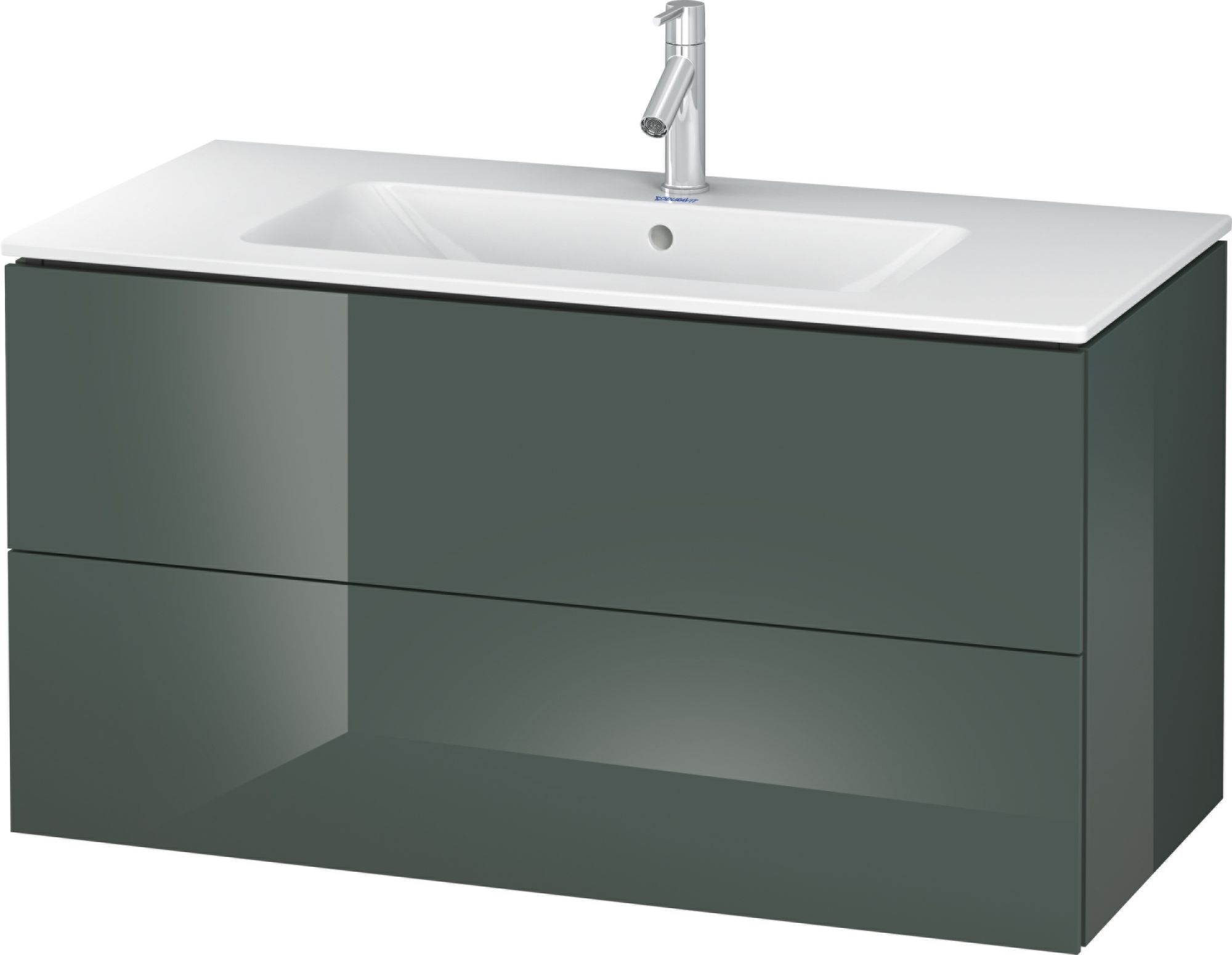 Duravit L-Cube skrinka 102x48.1x55 cm závesné pod umývadlo sivá LC624203838