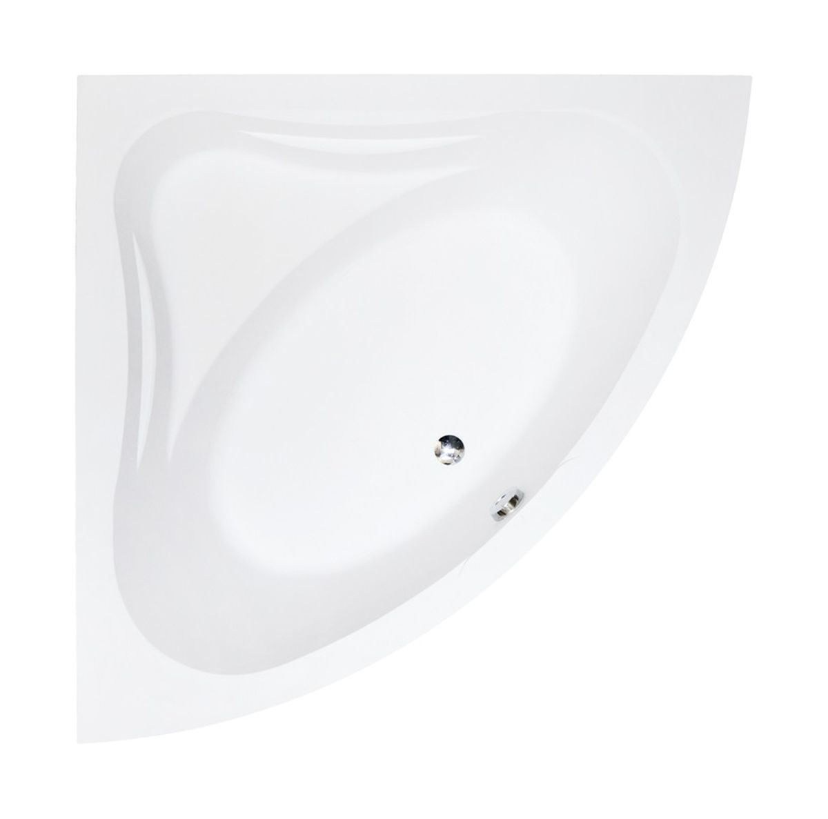 Besco Mia rohová vaňa 130x130 cm ľavostranné biela #WAM-130-NS