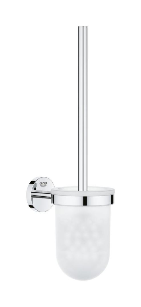 Grohe Cosmopolitan toaletná kefa priskrutkované StarLight Chrome 40463001