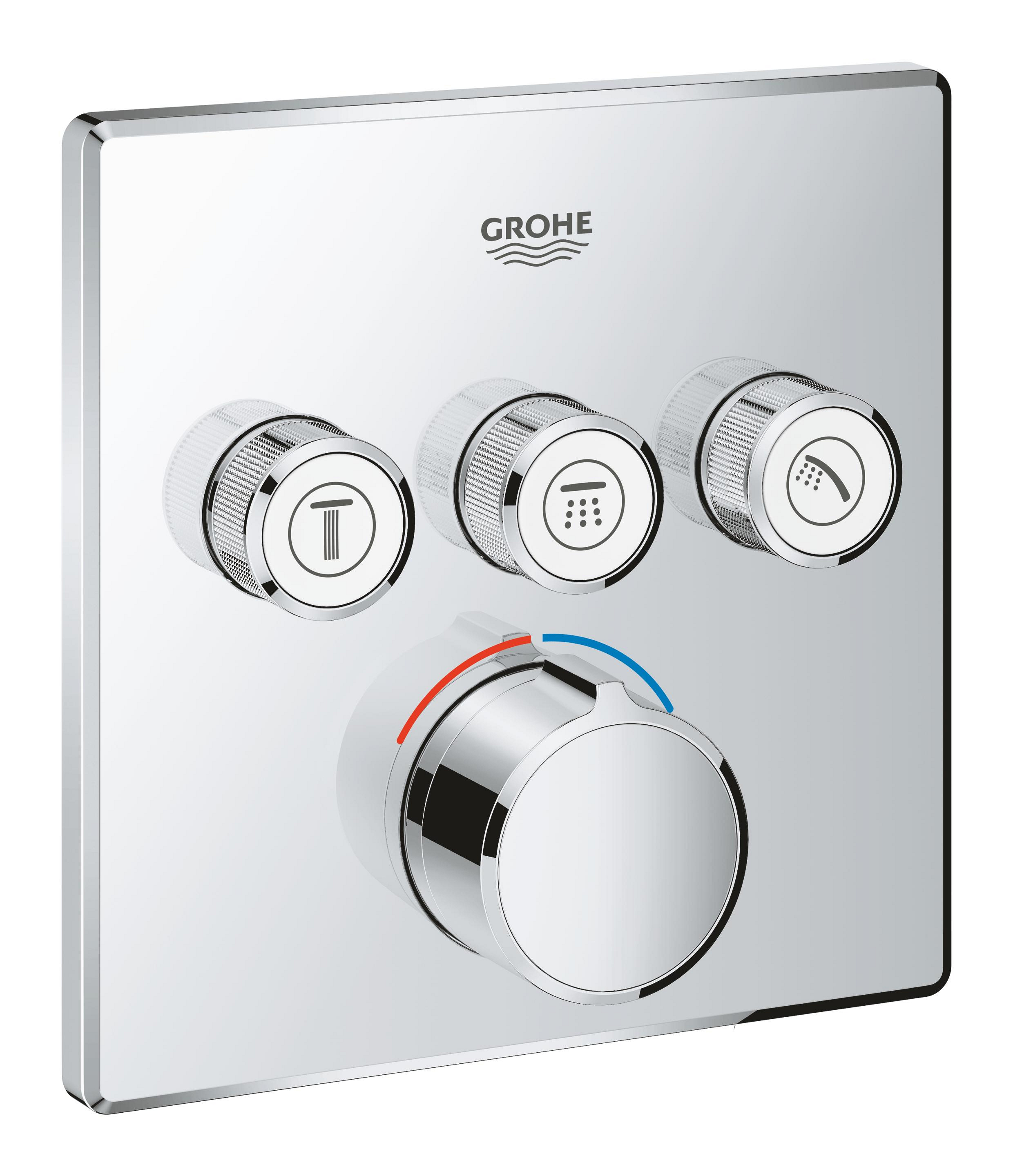 Grohe SmartControl vaňová/sprchová batéria podomietková StarLight Chrome 29149000