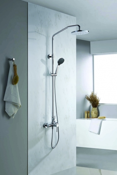 Blue Water Denver sprchová súprava nástenná chrómová DEN-ZKPN.400C