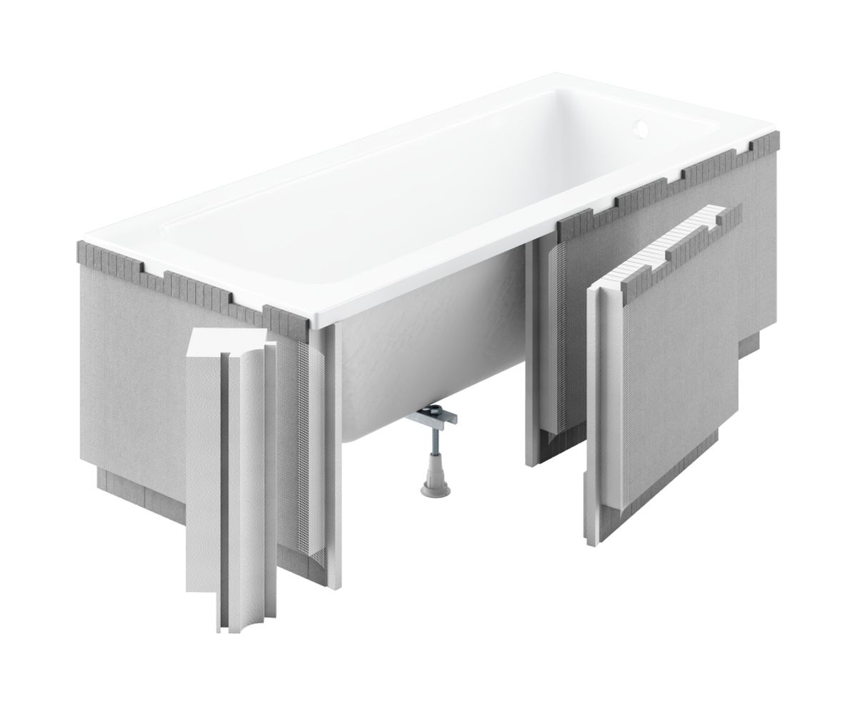 Schedpol Standard Plus obkladový panel k vani 1.041-LED