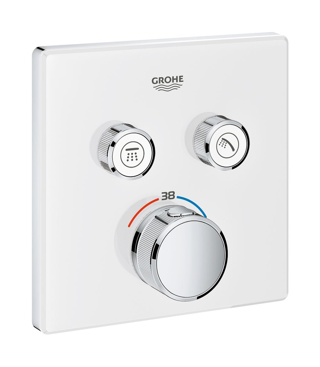 Grohe Grohtherm SmartControl vaňová/sprchová batéria podomietková áno biela 29156LS0