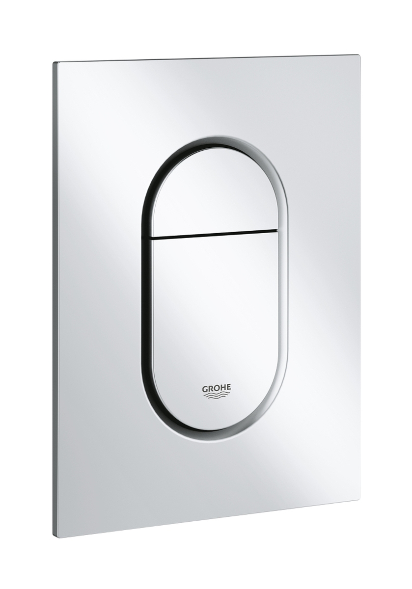 Grohe Arena Cosmopolitan S splachovacie tlačidlo do toalety StarLight Chrome 37624P00