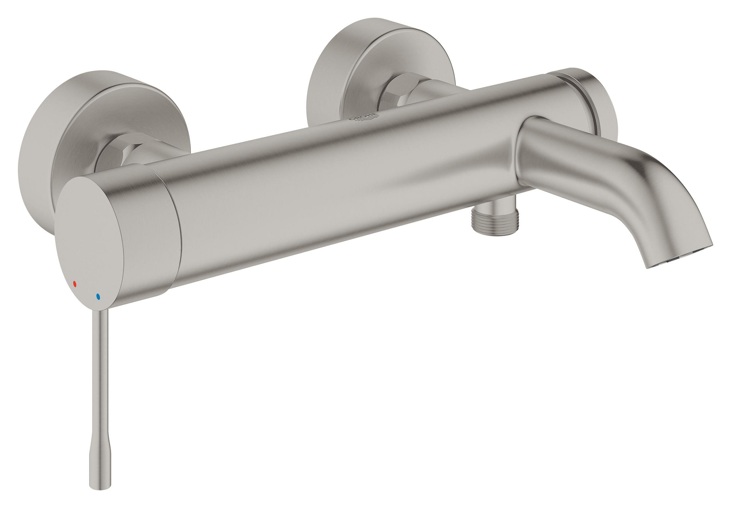 Grohe Essence vaňová/sprchová batéria nástenná SuperSteel 33624DC1
