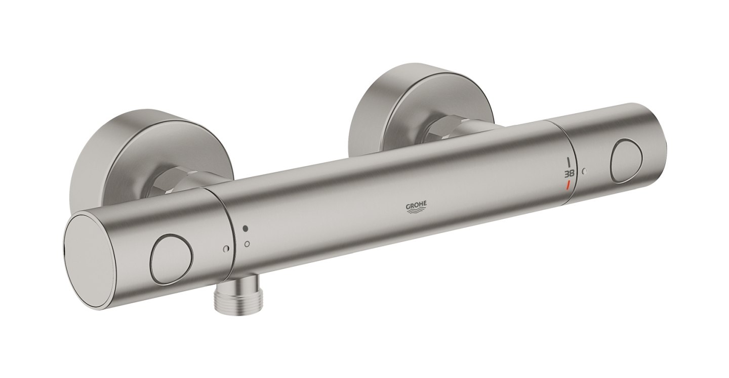 Grohe Grohtherm 1000 Cosmopolitan M sprchová batéria nástenná áno SuperSteel 34065DC2