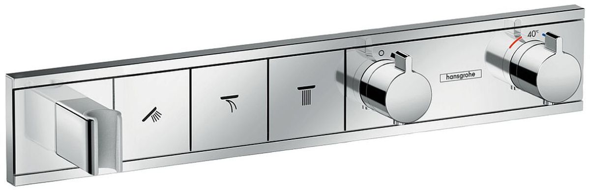 Hansgrohe RainSelect vaňová/sprchová batéria podomietková áno chrómová 15356000