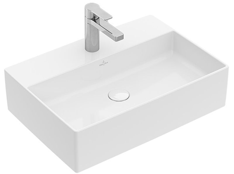 Villeroy & Boch Memento 2.0 umývadlo 50x42 cm obdĺžnik pultové umývadlo biela 4A075001