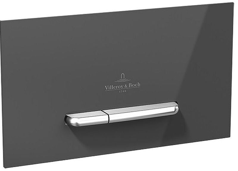 Villeroy & Boch ViConnect splachovacie tlačidlo do toalety čierna 922160RB