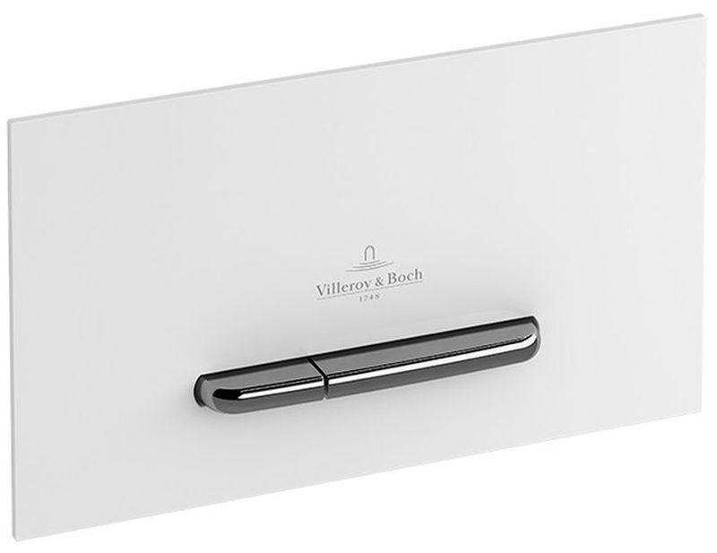 Villeroy & Boch ViConnect splachovacie tlačidlo do toalety biela 922169N5