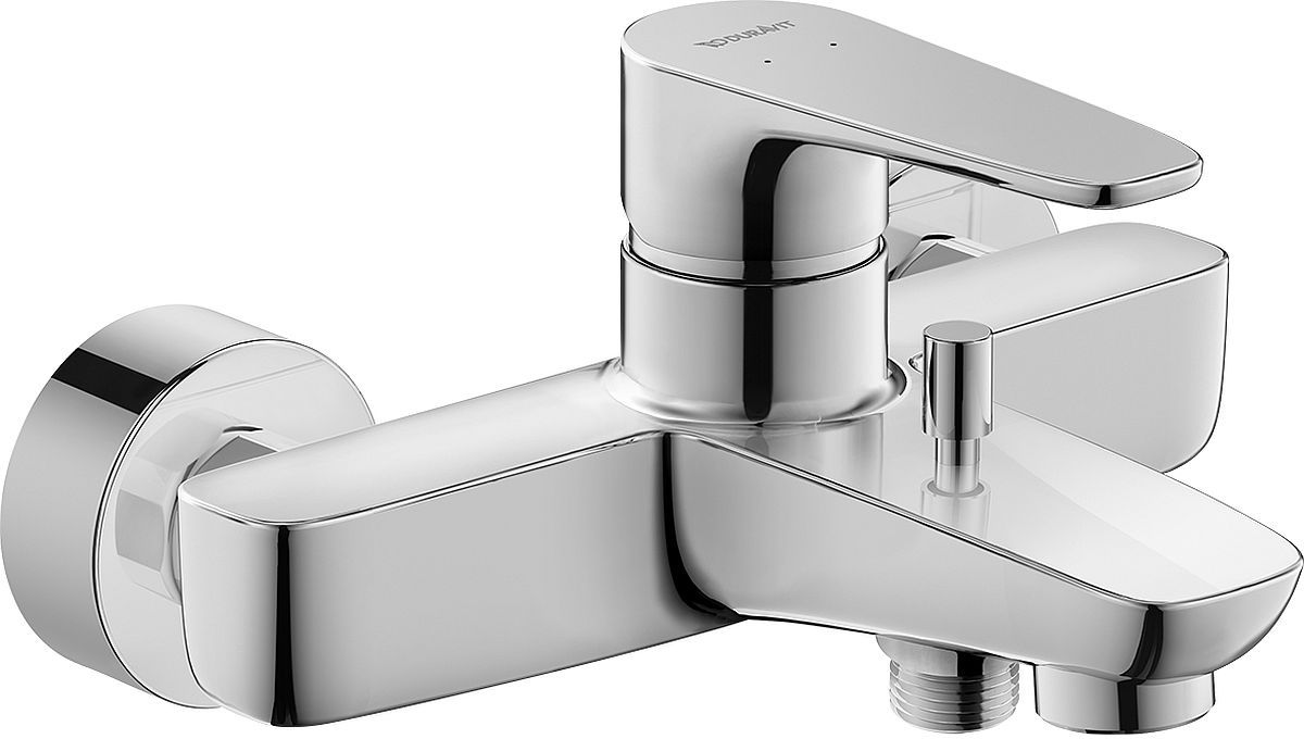 Duravit B.1 vaňová/sprchová batéria nástenná chrómová B15230000010