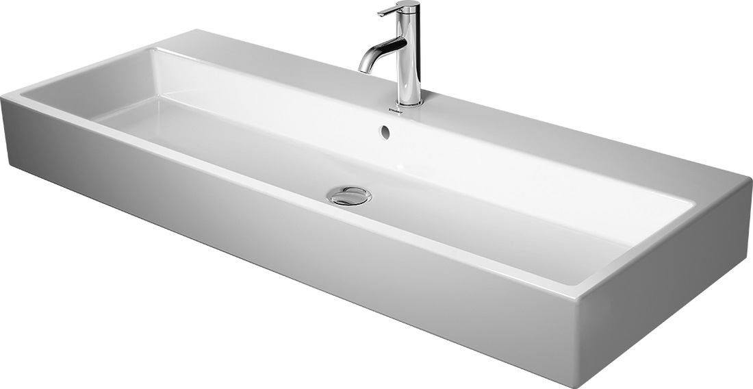 Duravit Vero Air umývadlo 120x47 cm obdĺžnik klasické umývadlo-umývadlo na nábytok biela 2350120027