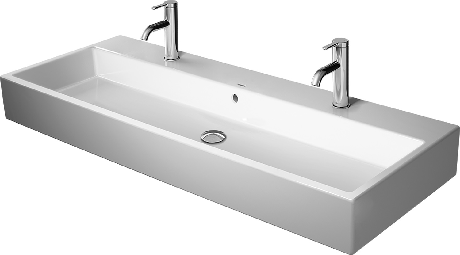 Duravit Vero Air umývadlo 120x47 cm obdĺžnik klasické umývadlo-umývadlo na nábytok biela 2350120072