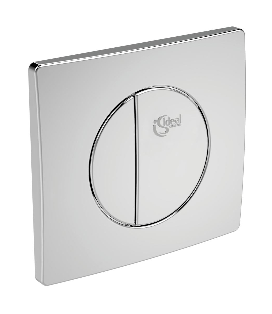 Ideal Standard splachovacie tlačidlo do toalety matný chróm W3091AA