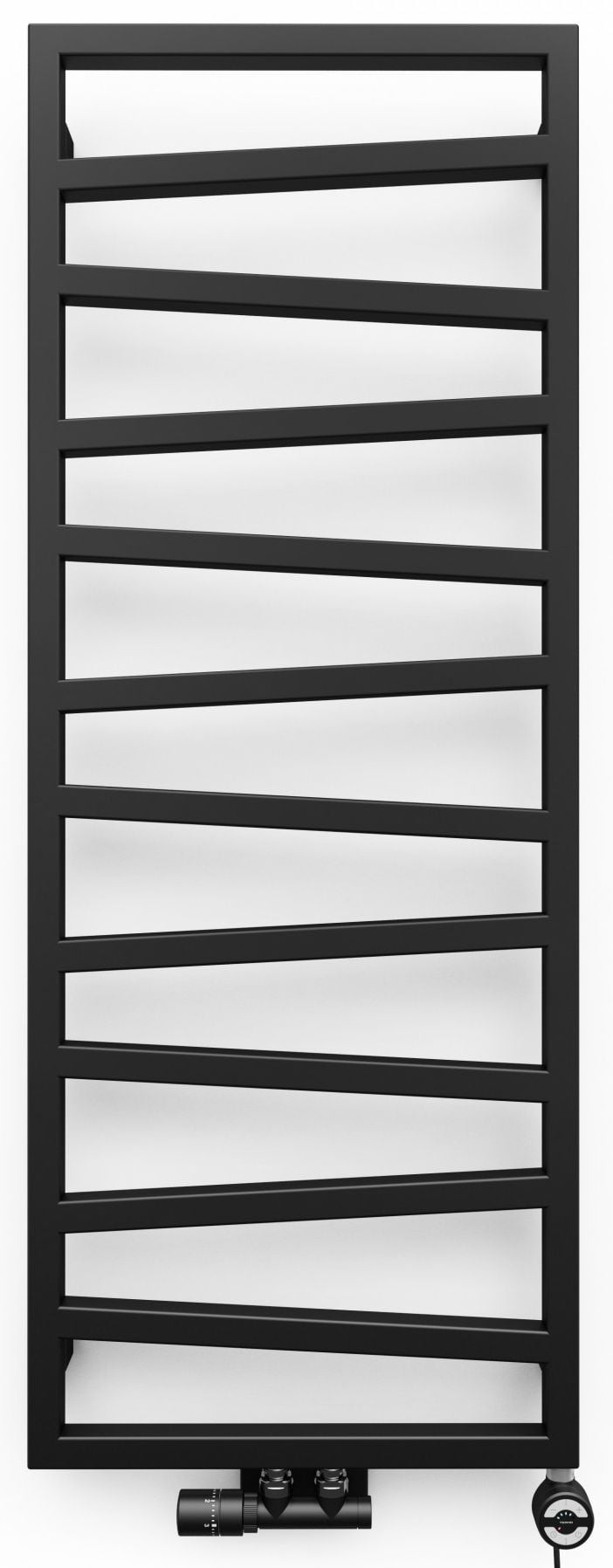 Terma Zigzag kúpeľňový radiátor dekoratívny 131x50 cm biela WGZIG131050K916YP
