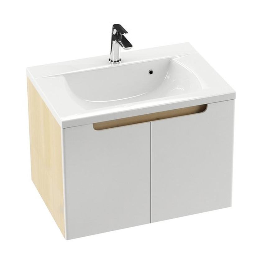 Ravak Classic skrinka 60x49x47 cm závesná kúpeľňová skrinka pod umývadlo X000001086