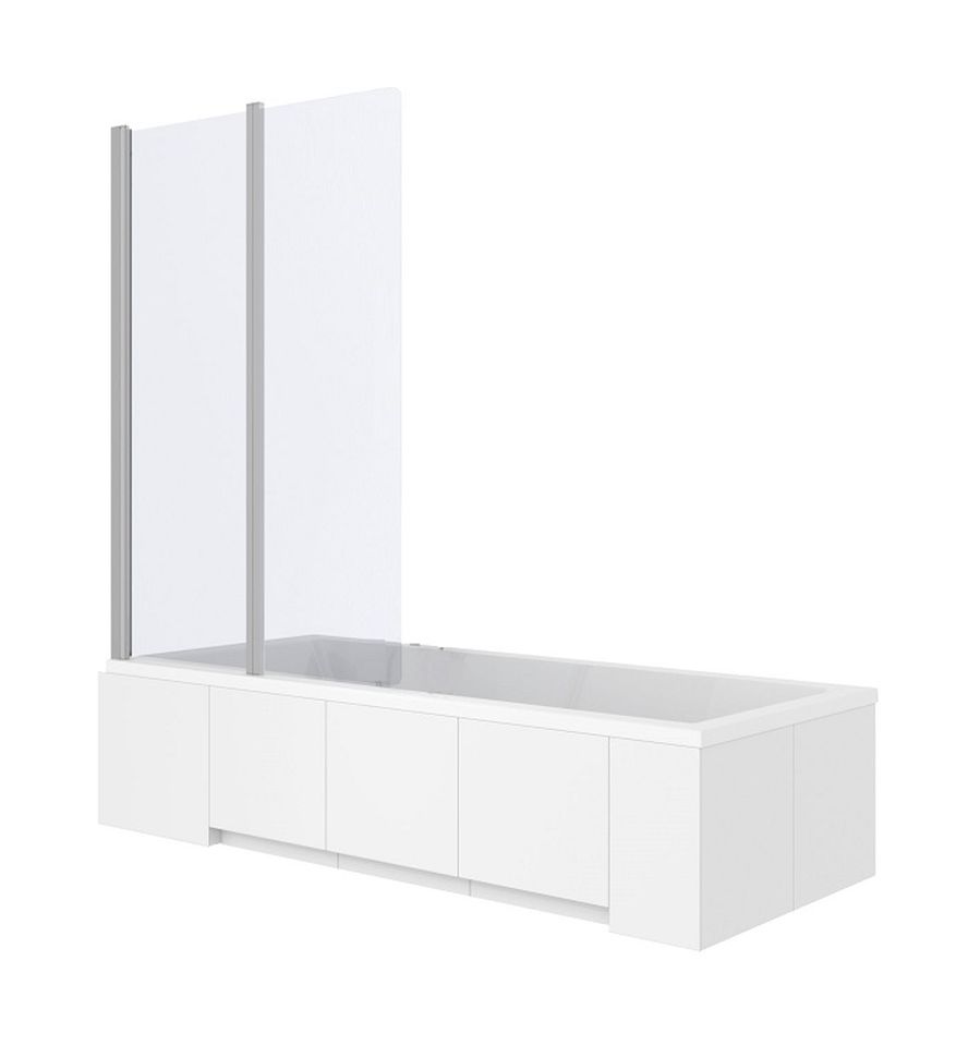 Rea Agat vaňová zástena 100 cm dvojdielny REA-W0300