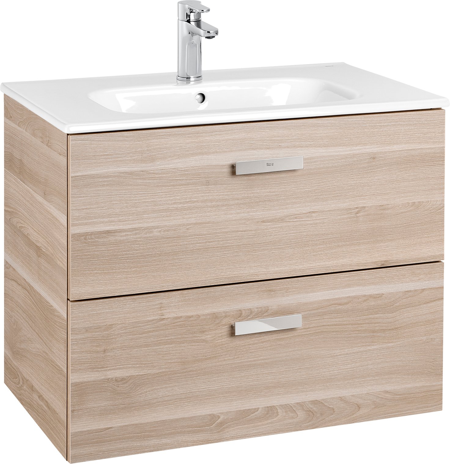 Roca Victoria Basic umývadlo so skrinkou 70 cm breza A855853422