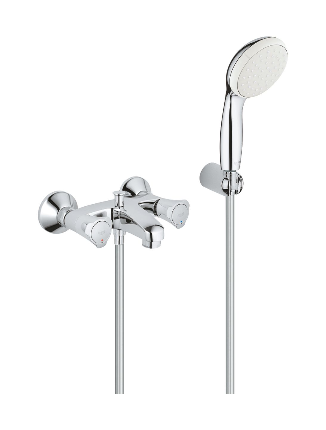 Grohe Costa vaňová/sprchová batéria nástenná StarLight Chrome 2546010A